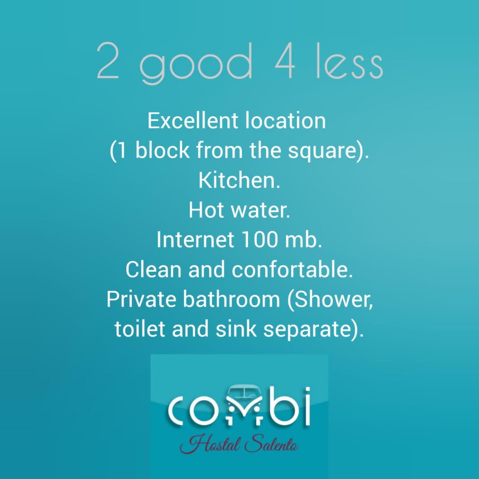 Combi, 2 Good 4 Less Hotell Salento Eksteriør bilde